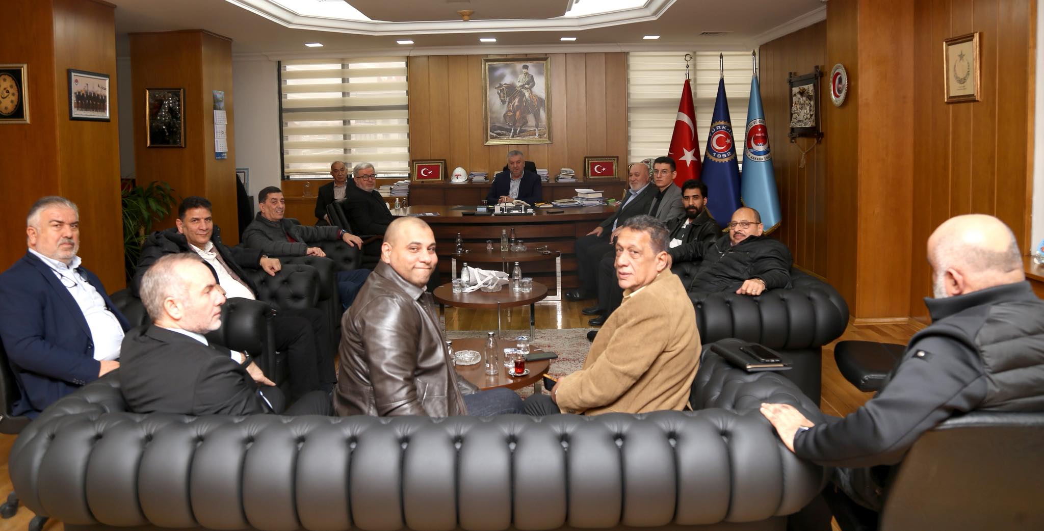 Mısır Metal, M&uuml;hendislik ve Elektrik Sanayi İş&ccedil;ileri Sendikasından Ziyaret