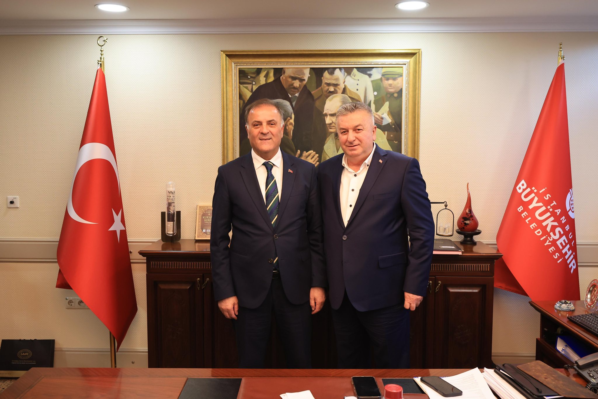 İstanbul Büyükşehir Belediye Başkan Vekili Nuri  ASLAN’a Ziyaret 