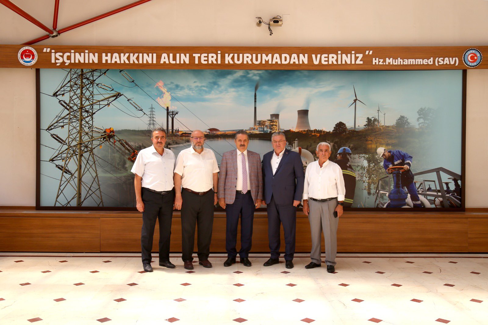 Faruk ÇELİK’ten Genel Başkanımıza Nezaket Ziyareti