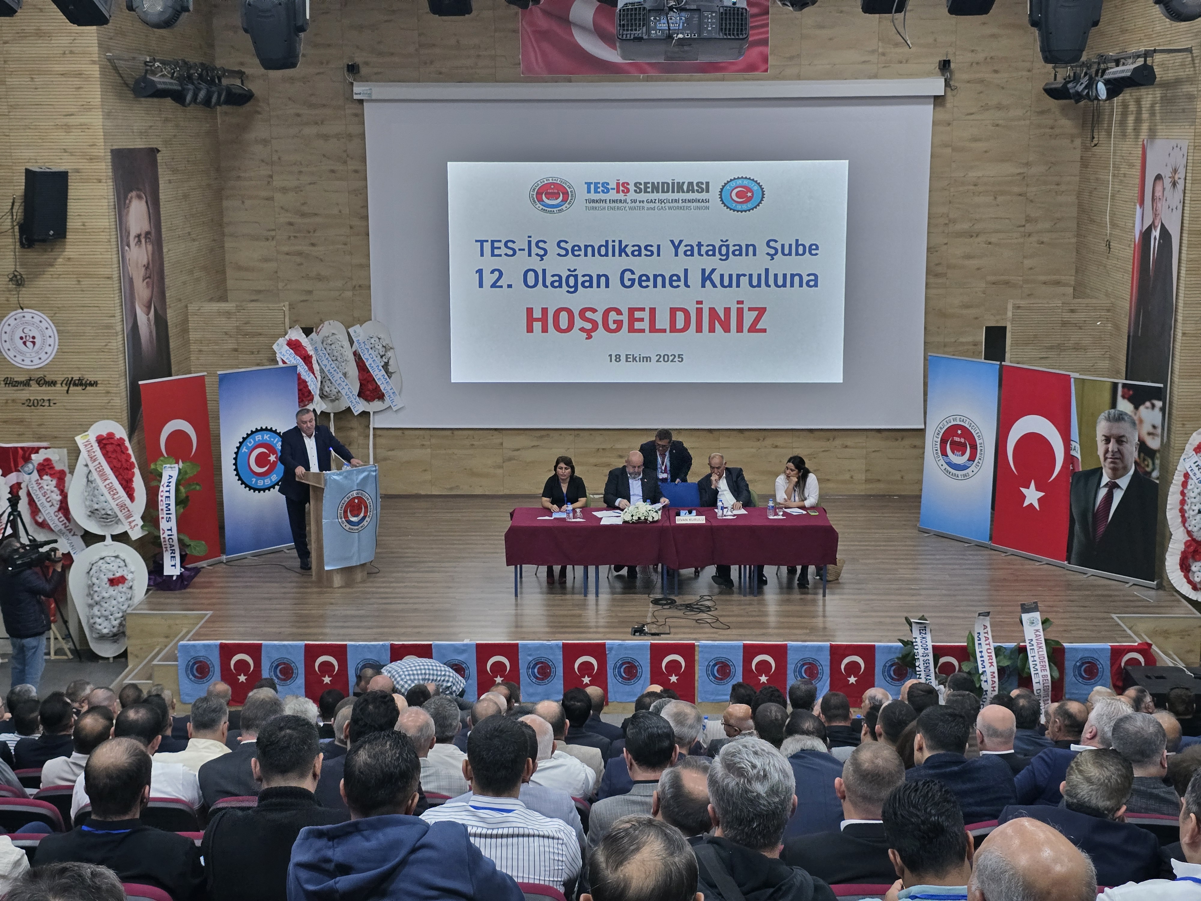 YATAĞAN ŞUBEMİZİN 12. OLAĞAN GENEL KURULU YAPILDI