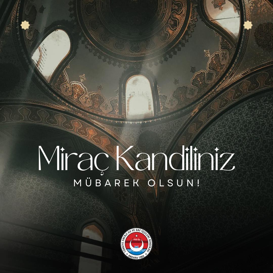 MİRAÇ KANDİLİNİZ MÜBAREK OLSUN 