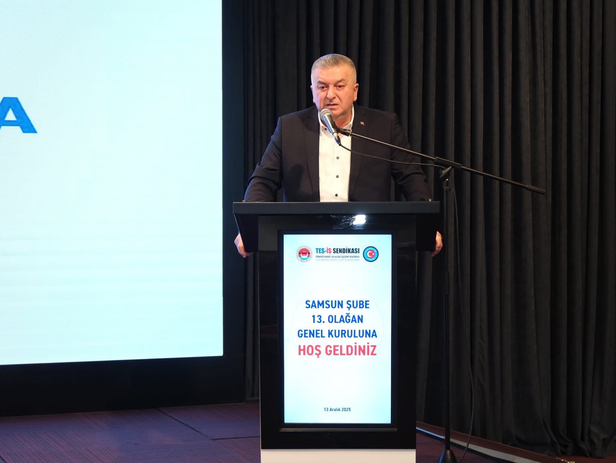 SAMSUN ŞUBEMİZİN 13. OLAĞAN GENEL KURULU YAPILDI