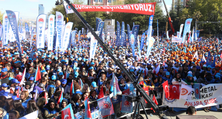 “ZORDAYIZ GEÇİNEMİYORUZ” EMEK BULUŞMASI MİTİNGİMİZ ANKARA’DA GERÇEKLEŞTİRİLDİ