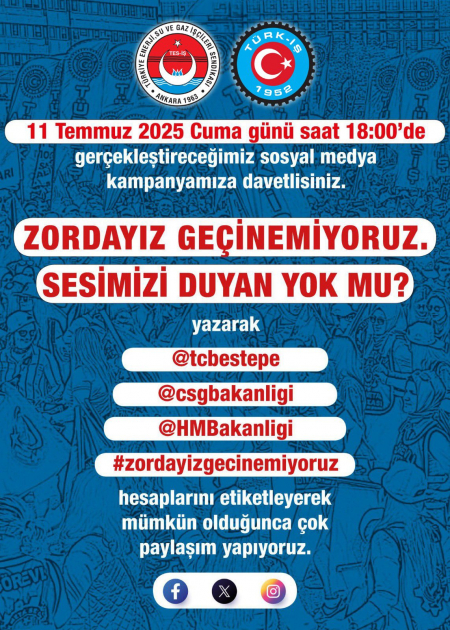 TOPLU İŞ SÖZLEŞMELERİ İÇİN KAMU İŞÇİLERİNİN EYLEMLERİ DEVAM EDECEK