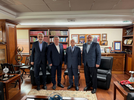 TORUNLAR Y&Ouml;NETİM KURULU BAŞKANI MEHMET TORUN'a NEZAKET ZİYARETİ