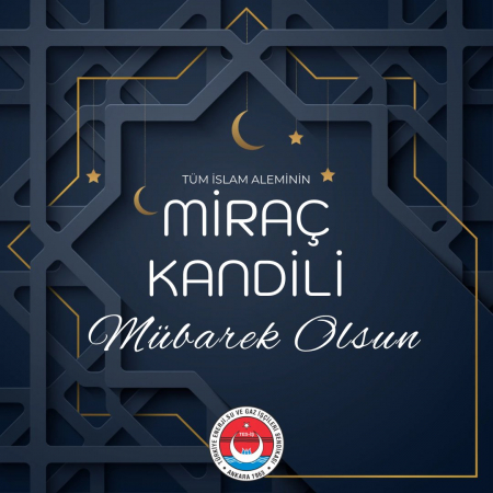 MİRAÇ KANDİLİNİZ KUTLU OLSUN