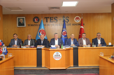 TES-İŞ BAŞKANLAR KURULU ANKARA'DA TOPLANDI 