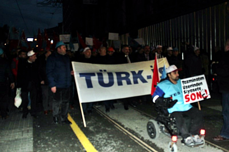 11.02.2016 -KİRALIK İŞÇİ PROTESTOSU