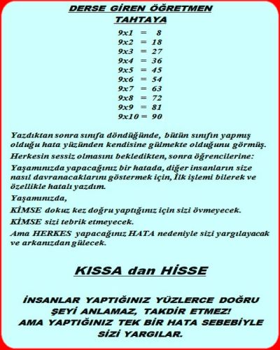 DERSE GİREN ÖĞRETMEN