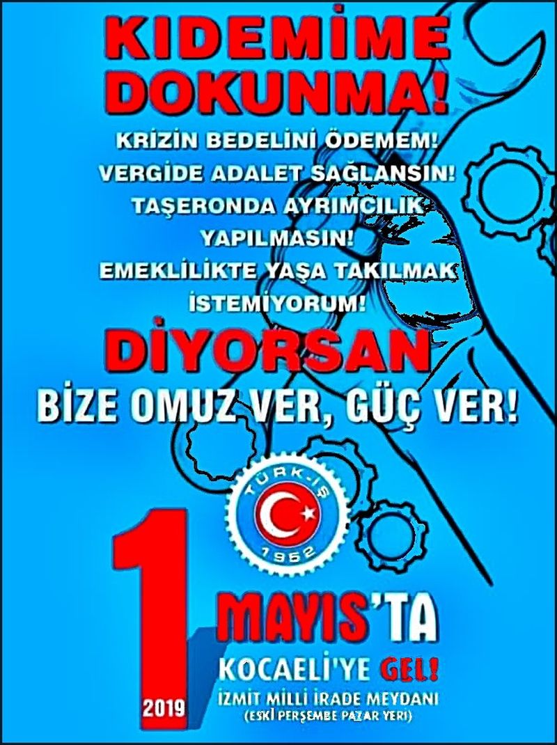 1 MAYIS AFİŞİ