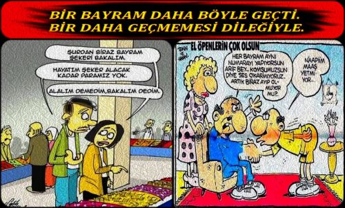 BİR BAYRAM DAHA GEÇTİ