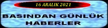 16 ARALIK 2021