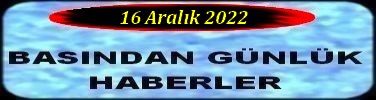 16 aralık 2022