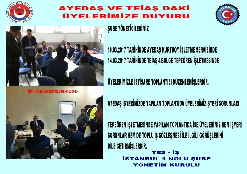 AYEDAŞ BİLGİLENDİRME