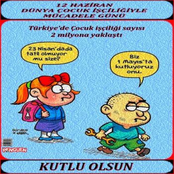 ÇOCUK İŞÇİLİĞİNE HAYIR