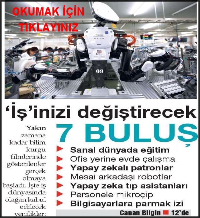 İŞİNİZİ DEĞİŞTİRECEK 7 BULUŞ