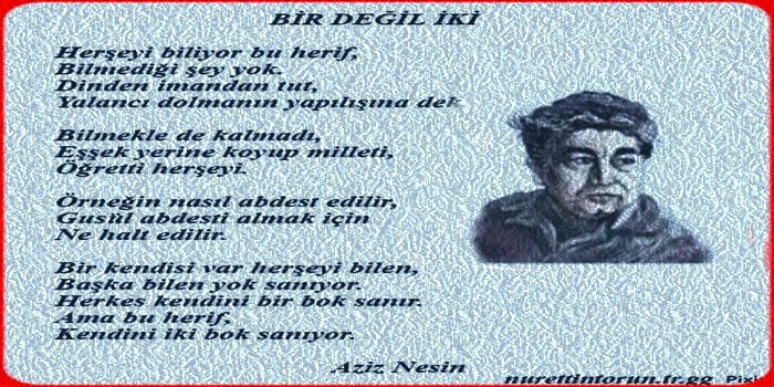 BİR DEĞİL İKİ