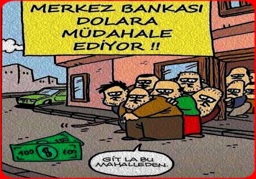 MERKEZ BANKASI DOLARA MÜDAHALE EDİYOR