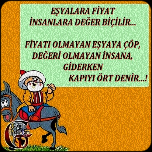 eşyalara fiyat biçilir