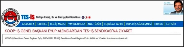 TES İŞ İ ZİYARET