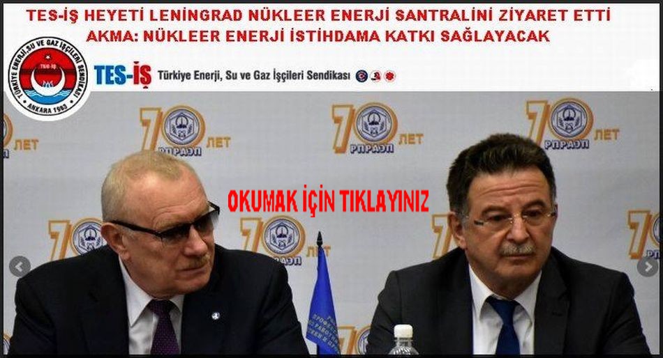 NÜKLEER SANTRALİ ZİYARET