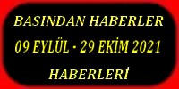 09 eylül -29 ekim basın haberleri