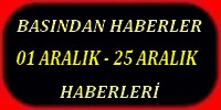 01 ARALIK 25 ARALIK 