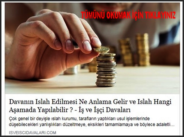 DAVANIN ISLAH TARİHİ