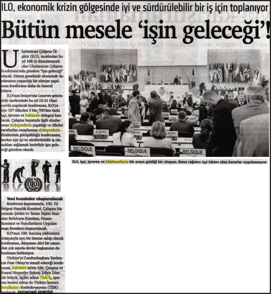 BÜTÜN MESELE İŞİN GELECEĞİ