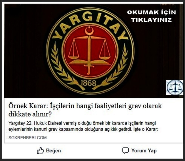 İŞÇİLERİN HANGİ FAALİYETLERİ GREV SAYILIR