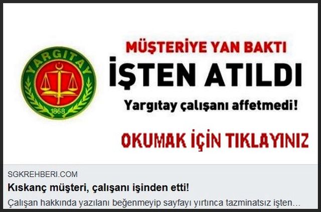 KISKANÇ MÜŞTERİ İŞİNDEN ETTİ