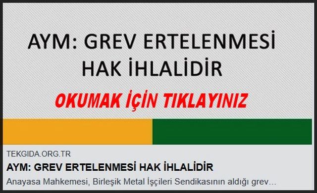 GREV ERTELEMESİ HAK İHLALİDİR