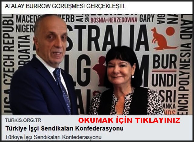 ATALAY BURROW GÖRÜŞMESİ GERÇEKLEŞTİ