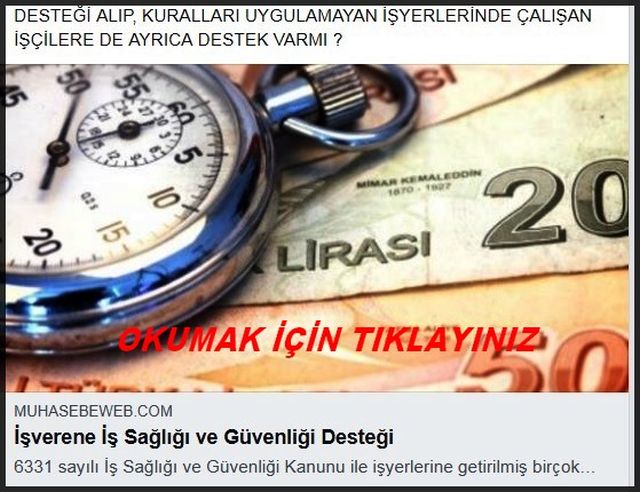 İŞVERENE İŞ SAĞLIĞI GÜVENLİĞİ DESTEĞİ