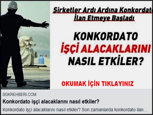 KONKARDATO NUN İŞÇİ ALACAKLARINA ETKİSİ