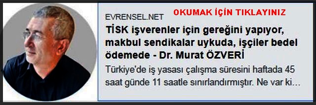 TİSK İŞVERENLER İÇİN GEREĞİNİ YAPIYOR