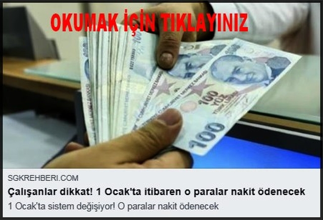 ÇALIŞANLAR DİKKAT