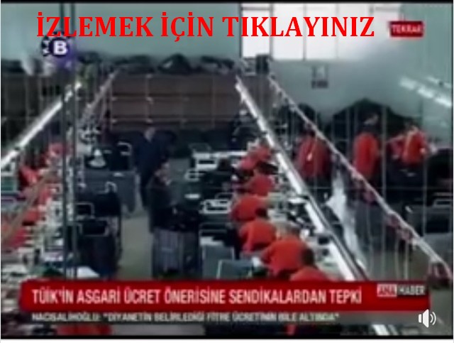 TÜİK İN ASGARİ ÜCRET ÖNERİSİNE TEPKİ