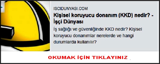 KİŞİSEL KORUYUCU DONANIM NEDİR