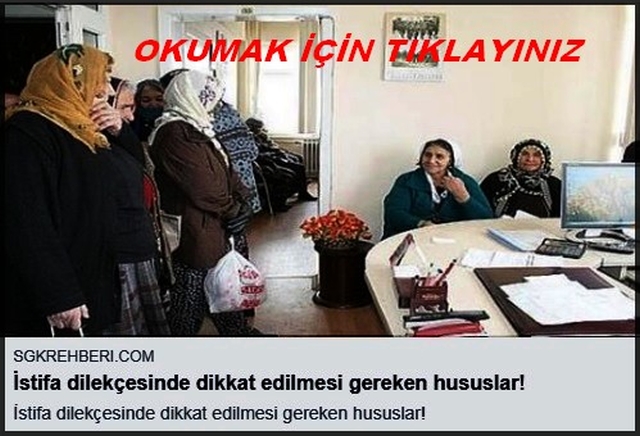 İSTİFA DİLEKÇESİNDE DİKKAT EDİLMESİ GEREKEN HUSUSLAR