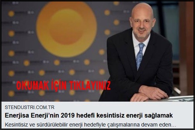 ENERJİSA NIN 2019 HEDEFLERİ