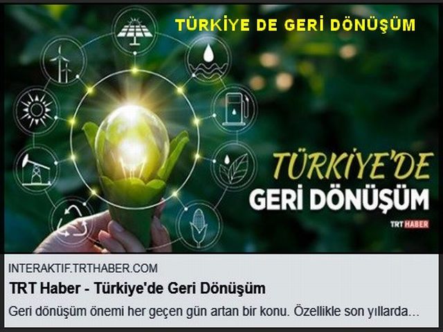 TÜRKİYEDE GERİ DÖNÜŞÜM