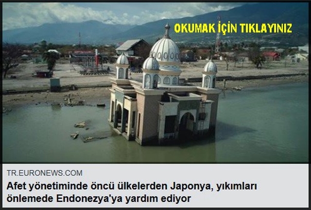 JAPONYA ENDENOZYAYA YARDIM EDİYOR