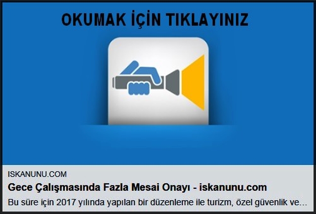 GECE ÇALIŞMASI FAZLA MESAİ ONAYI