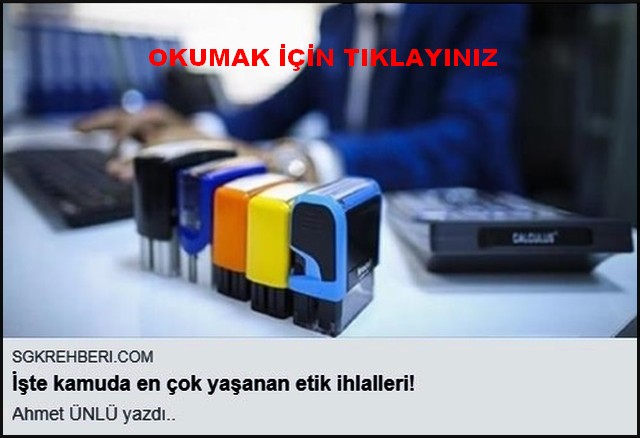 KAMUDAKİ İHLALLER