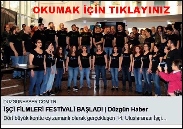 İŞÇİ FİLİMLERİ FESTİVALİ BAŞLADI