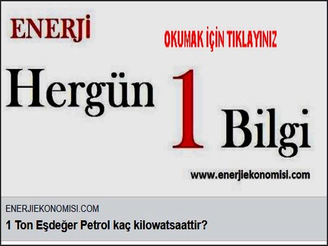 HER GÜN BİR BİLGİ