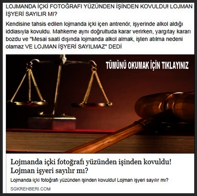 LOJMAN İŞYERİ SAYILIRMI