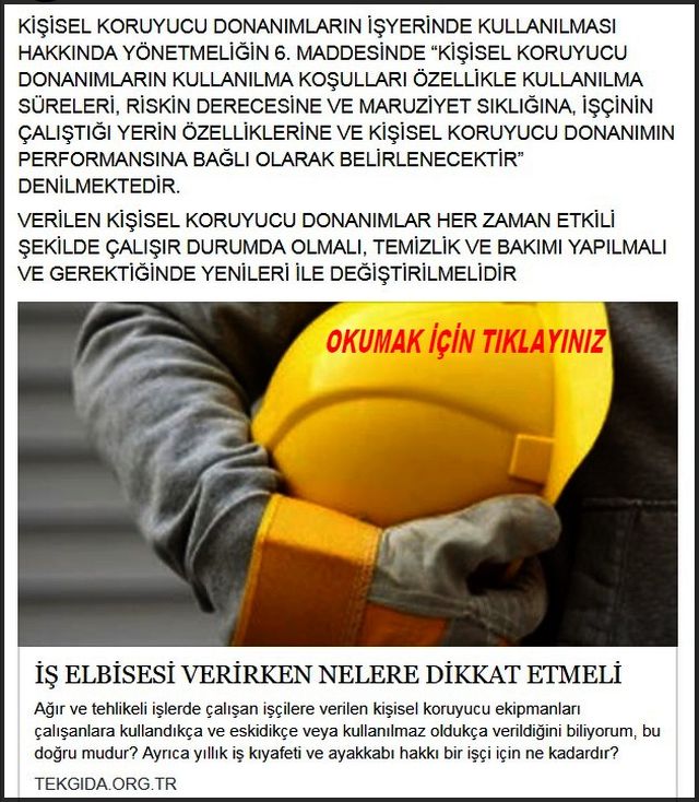 İŞ ELBİSESİ VERİLİRKEN NELERE DİKKAT EDİLMELİ