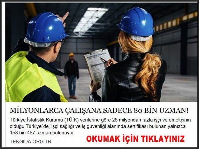 MİLYONLARCA ÇALIŞANA 80 BİN UZMAN